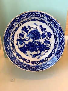 Ottoman blue and white