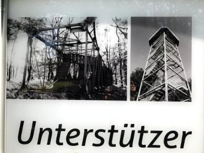 Ottoturm 04 Infotafel Historische-Aufnahmen