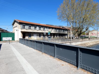 Oullins - Passerelle de la rue Edmond Locard - Vers la rue Gabriel Péri 02