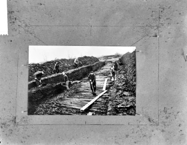 Oudste veenbrug van ons land ontdekt bij Emmen (Drenthe), Bestanddeelnr 916-2634