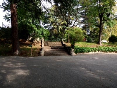 Oullins - Parc Chabrières-Arlès, escalier