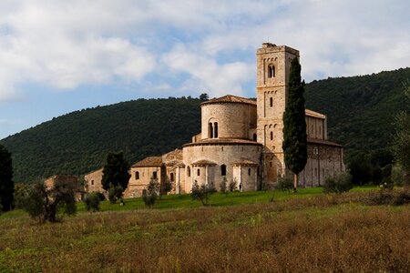 Baptistery sky landscape