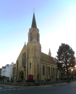 Our Lady of Ransom RC Church, Grange Road, Eastbourne (NHLE Code 1385905) (October 2012, from North)
