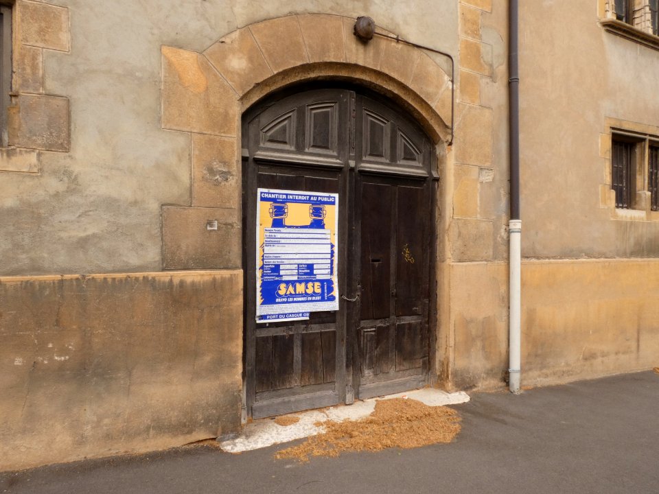 Oullins - Rue du Buisset - Château de la Bussière - Grande porte