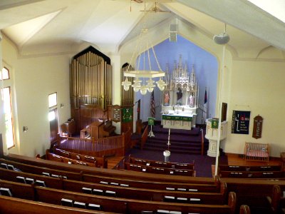 Our Redeemer Lutheran Church (Staplehurst, NE) interior 1