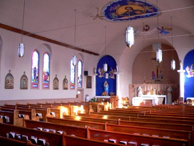 Our Lady of the Blessed Sacrament (Miami, AZ) interior 2