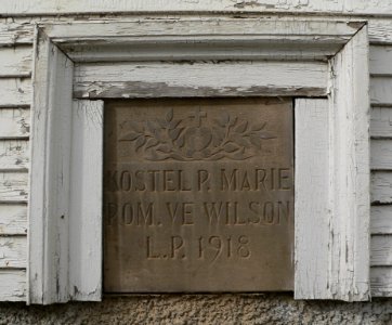 Our Lady of Perpetual Help (Colfax Co) cornerstone