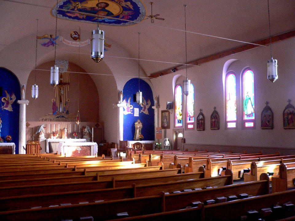 Our Lady of the Blessed Sacrament (Miami, AZ) interior 3