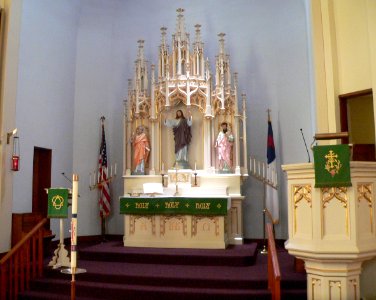 Our Redeemer Lutheran Church (Staplehurst, NE) sanctuary 1