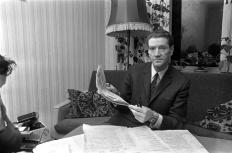 Oud-marechaussee H. Duster , opdracht Volkskrant, Bestanddeelnr 922-0368