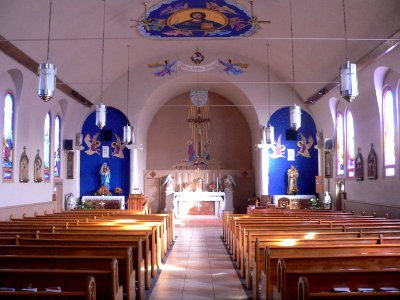 Our Lady of the Blessed Sacrament (Miami, AZ) interior 1