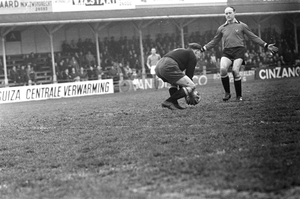 Oud-Internationals Nederland tegen Belgie, spelmomenten, Bestanddeelnr 919-0387
