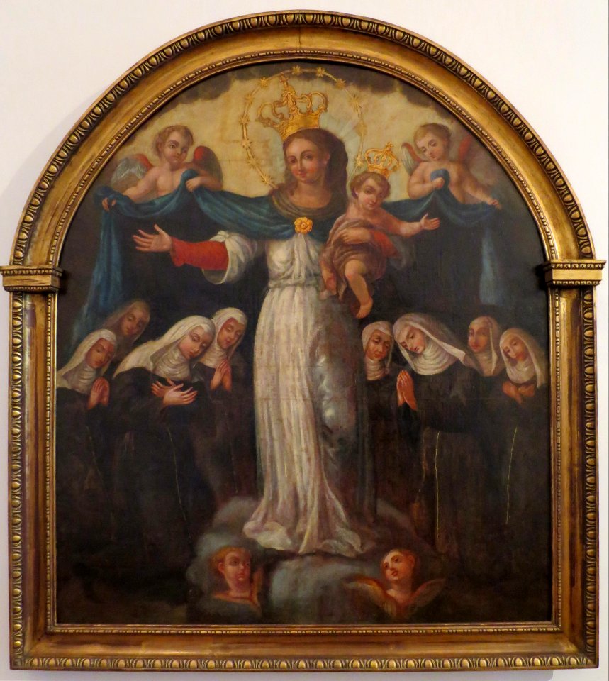 Our Lady of Help, by an unknown painter, Museu Nacional de Belas Artes, Rio de Janeiro