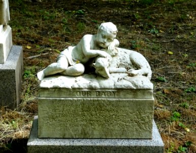 Our Baby - Mount Auburn Cemetery - DSC04240