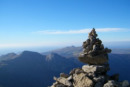 Mountain cantal view