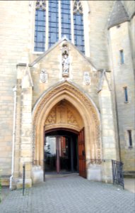 Our Lady of Ransom RC Church, Grange Road, Eastbourne (NHLE Code 1385905) (February 2019) (Porch)