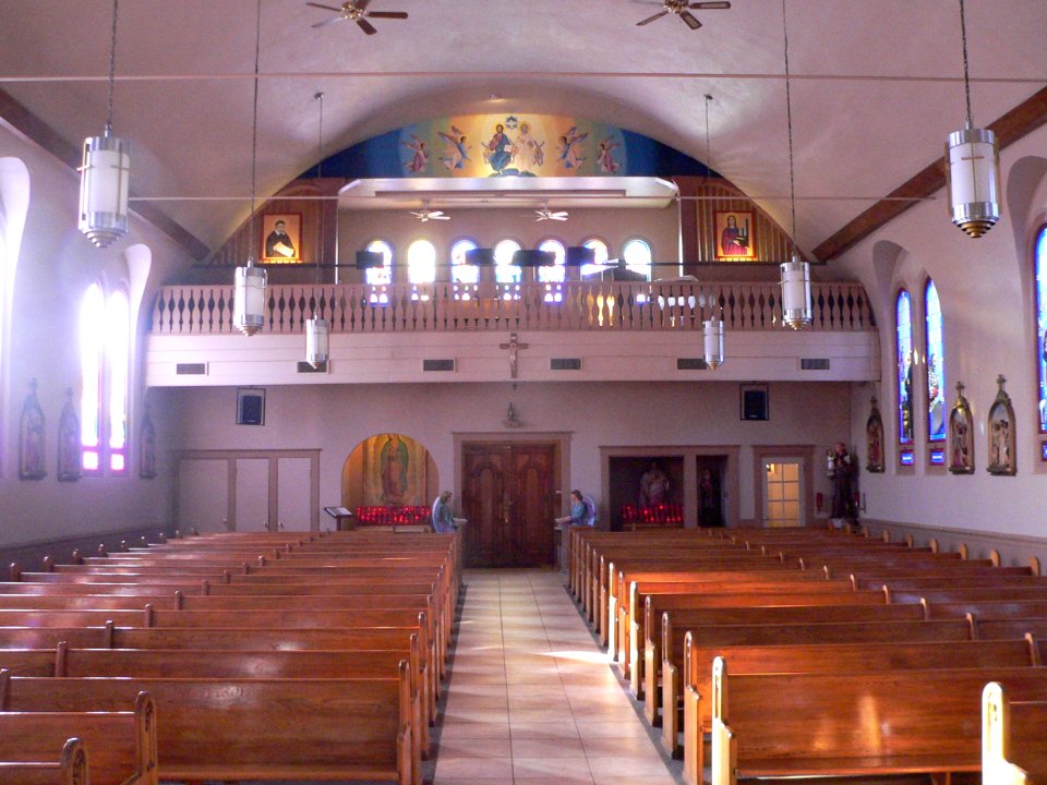 Our Lady of the Blessed Sacrament (Miami, AZ) interior 4