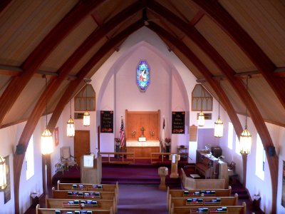 Our Savior Lutheran (Yankton Co SD) interior 2.3