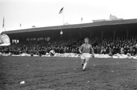 Oud-internationals tegen Koninklijke HFC. Mick Clavan, Bestanddeelnr 921-9844