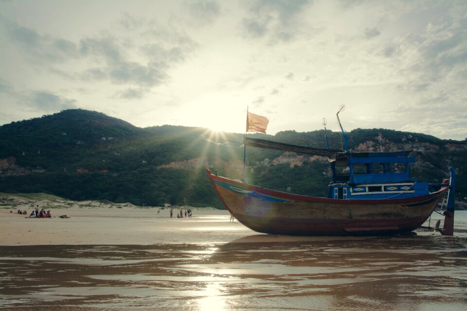 Ray sunshine landscape