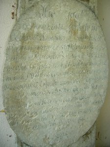 Ostenfriedhof Eichstätt -Grabstein Ignatz Pikl, Inschrift (3)
