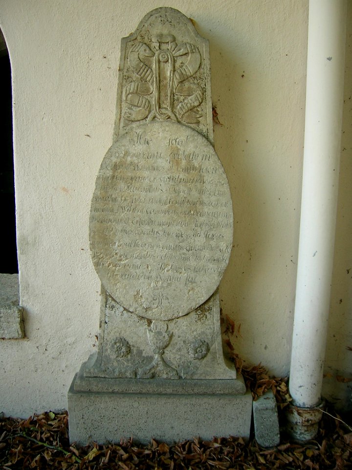 Ostenfriedhof Eichstätt -Grabstein Ignatz Pikl (2)