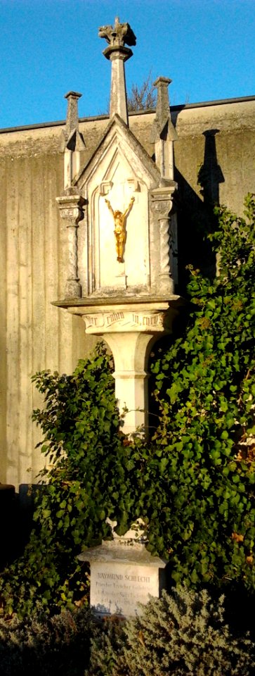 Ostenfriedhof Eichstätt -Grab Raymund Schlecht (2018-11)