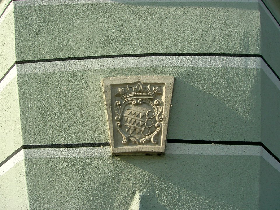 Ostenstr 31a Eichstätt -Eckerker Wappen