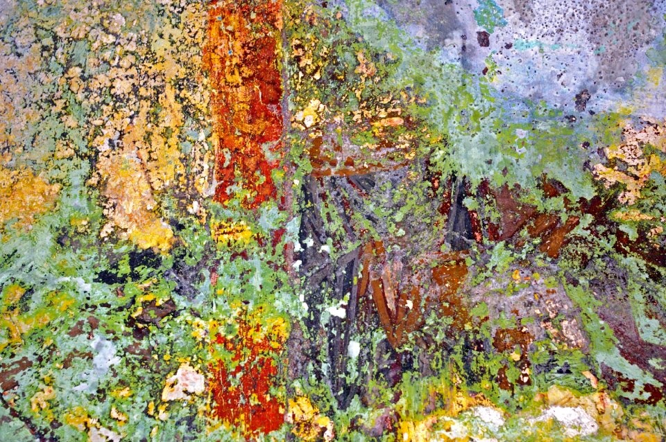 Mural texture background