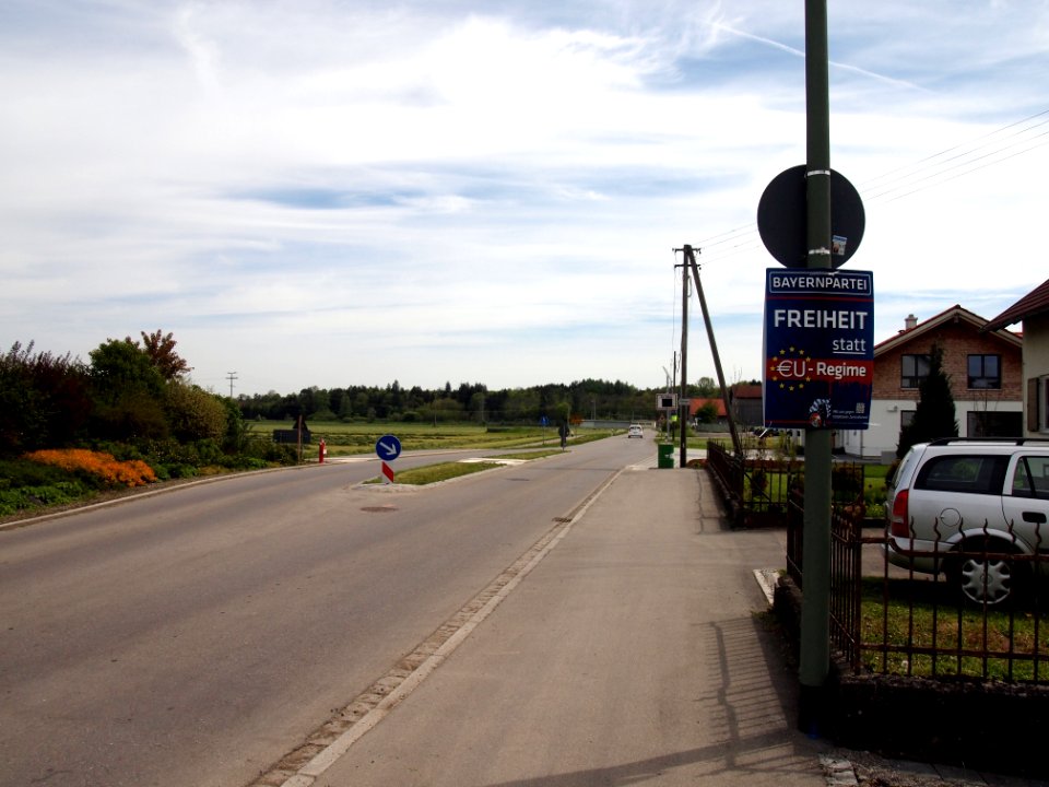 Ortsausgang Leinau