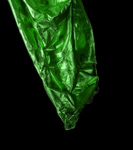 Towels green fabric