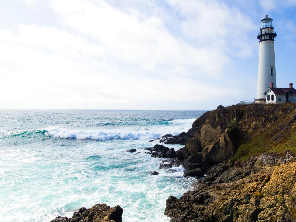 Landscape lighthouse nature