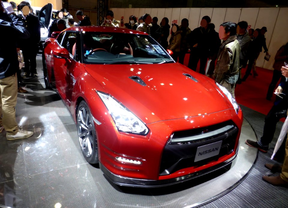 Osaka Motor Show 2013 (12) Nissan GT-R (DBA-R35) MY14