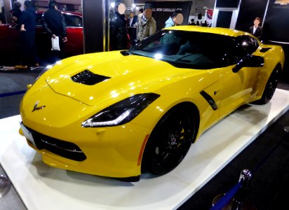 Osaka Motor Show 2013 (161) Chevrolet CORVETTE Stingray (C7)