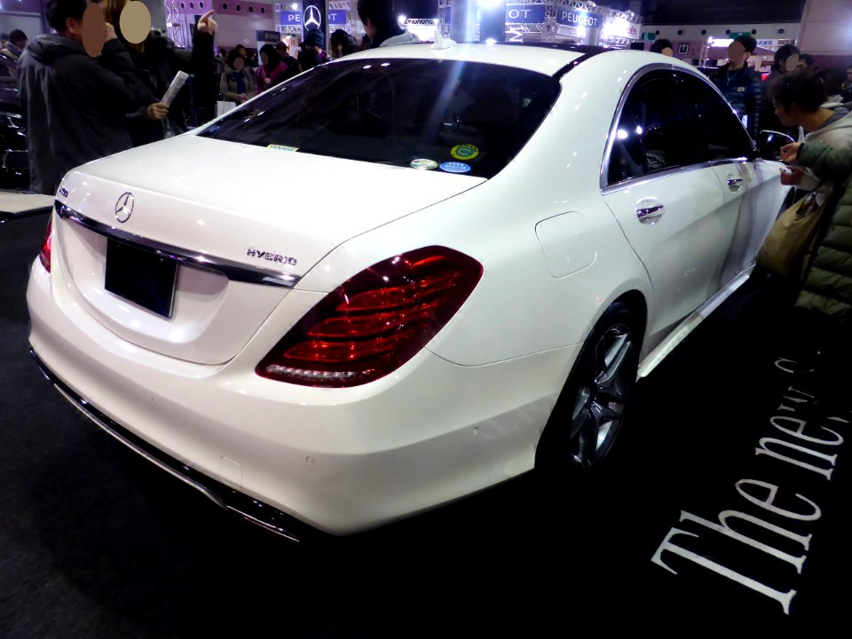Osaka Motor Show 2013 (163) Mercedes-Benz S400 HYBRID (W222)