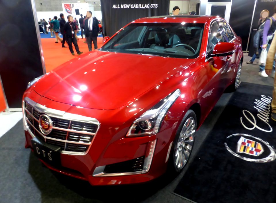 Osaka Motor Show 2013 (157) 3rd generation Cadillac CTS
