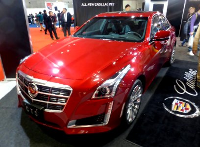 Osaka Motor Show 2013 (157) 3rd generation Cadillac CTS