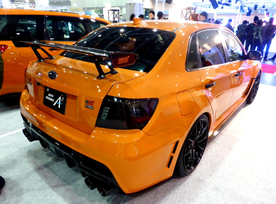 Osaka Auto Messe 2014 (49) AUTO PRODUCE A3 - Subaru WRX STI tS type RA (GVB)