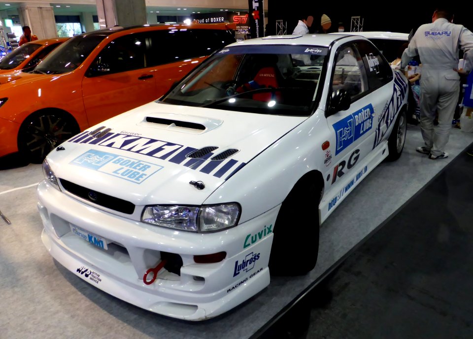 Osaka Auto Messe 2014 (46) Garage KM1 - Subaru IMPREZA WRX type R STi (GC8)