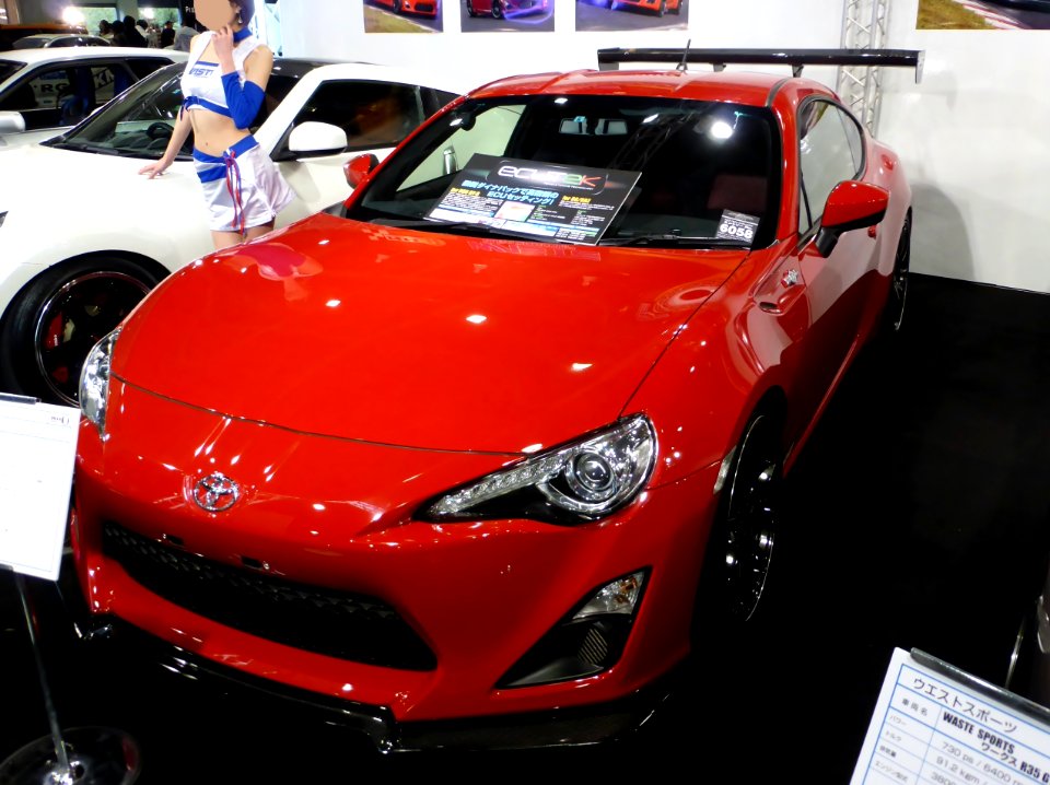 Osaka Auto Messe 2014 (42) WASTE SPORTS - Toyota 86 (ZN6)