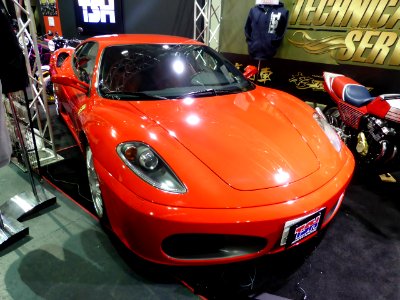 Osaka Auto Messe 2014 (28) Technical Service Honta - Ferrari F430