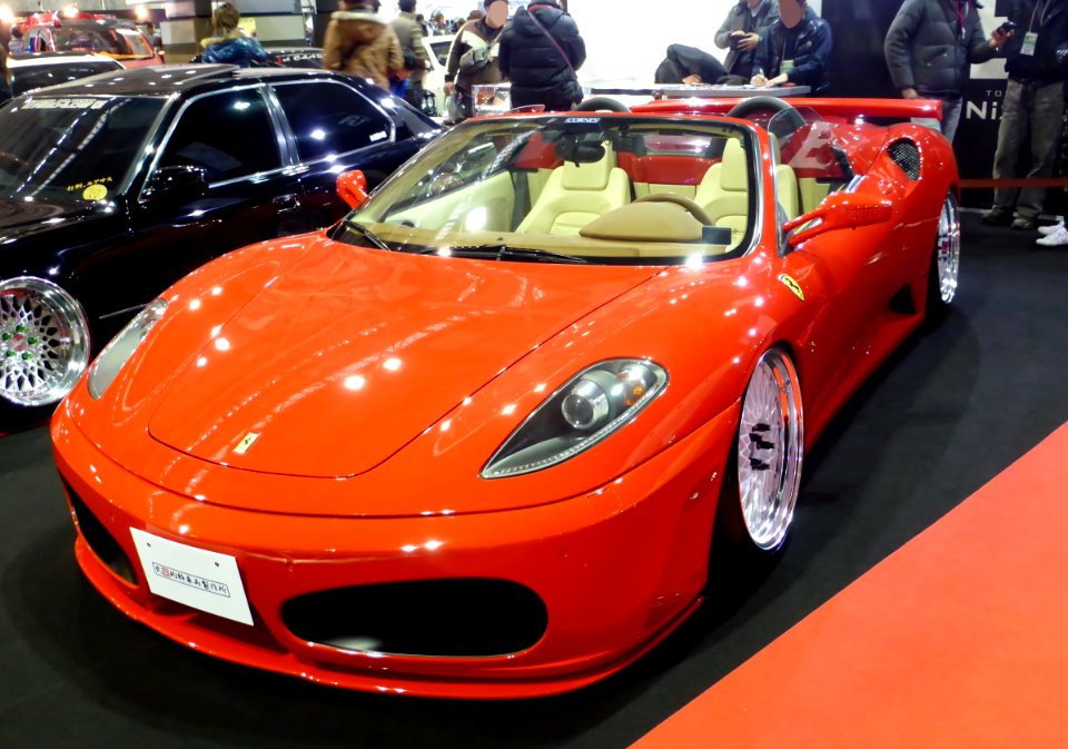 Osaka Auto Messe 2014 (25) Nizo-Low - Ferrari F430 Spider