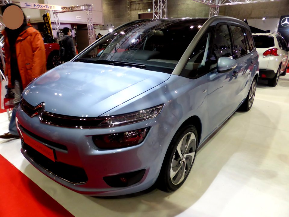 Osaka Motor Show 2013 (155) 2nd generation Citroën C4 PICASSO