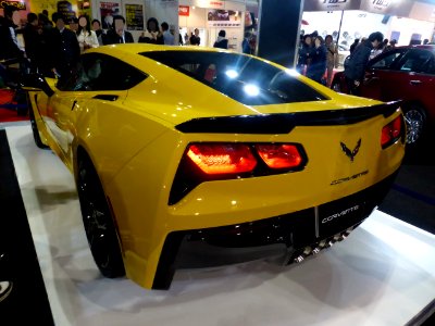 Osaka Motor Show 2013 (162) Chevrolet CORVETTE Stingray (C7)
