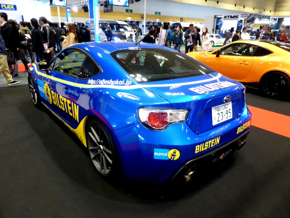 Osaka Auto Messe 2014 (187) BILSTEIN BRZ