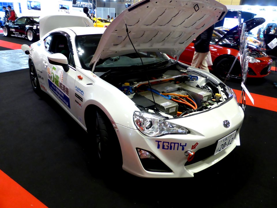 Osaka Auto Messe 2014 (203) Shigehara FT86EV
