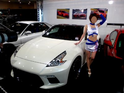 Osaka Auto Messe 2014 (43) WASTE SPORTS - Nissan FAIRLADY Z (Z34)