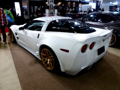 Osaka Auto Messe 2014 (163) RK DESIGN MG-FORGED - Chevrolet CORVETTE ZR1 (C6)