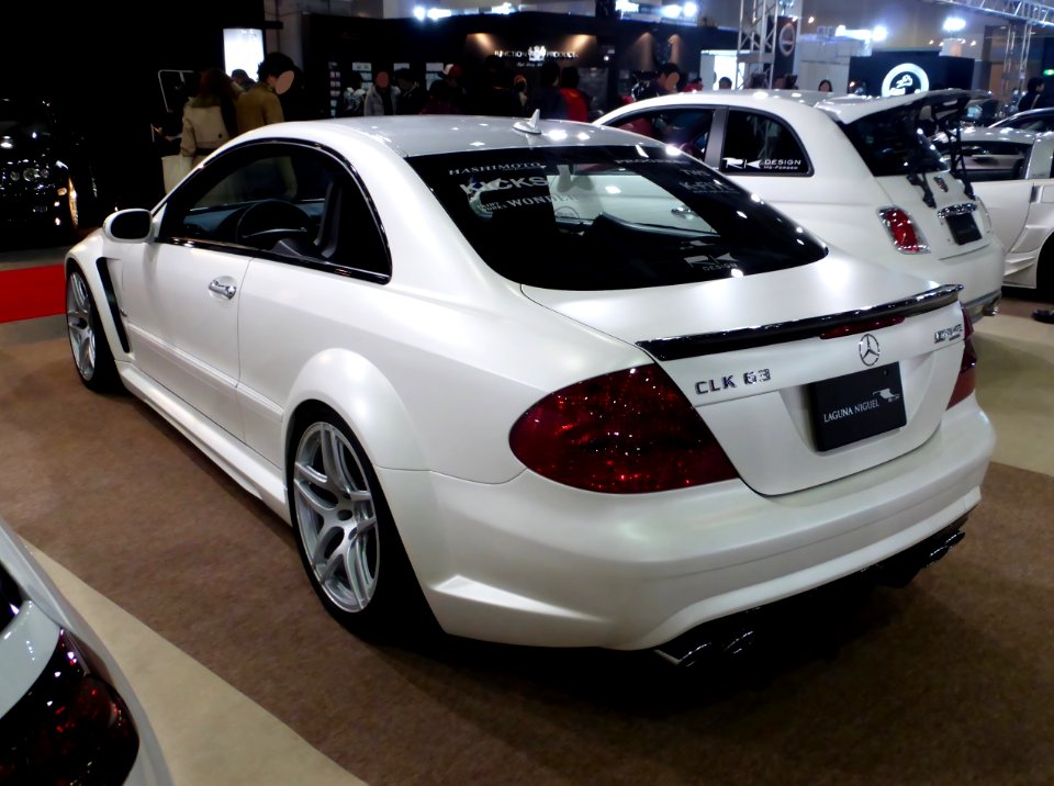 Osaka Auto Messe 2014 (165) RK DESIGN MG-FORGED - Mercedes-Benz CLK63 AMG (C209)