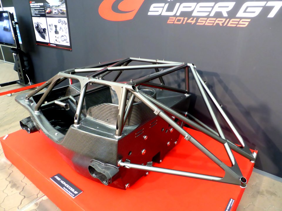 Osaka Auto Messe 2014 (3) 2014 GT500 machine monocoque